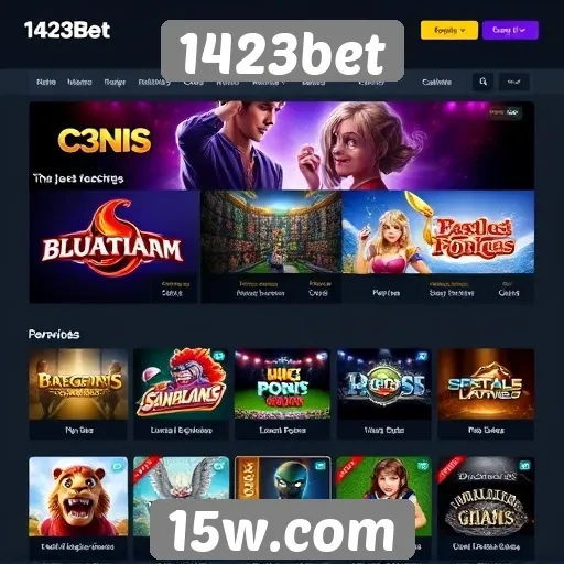 Análise das opções de jogos no site 1423bet