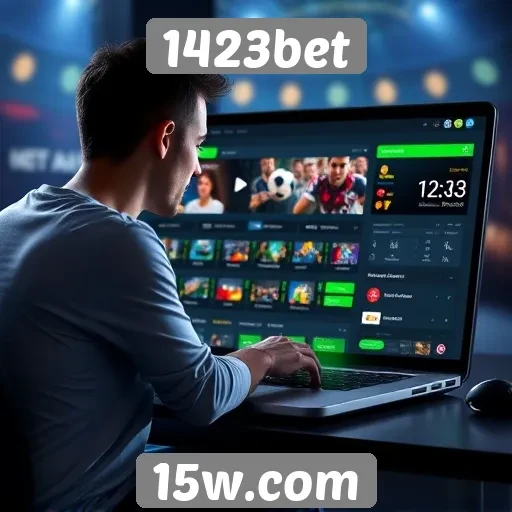 Navegação e usabilidade no site 1423bet